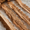 Vintage Coffee Stained Lace