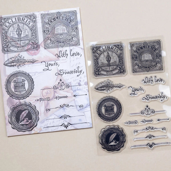 The Writing Desk Clear Stamps