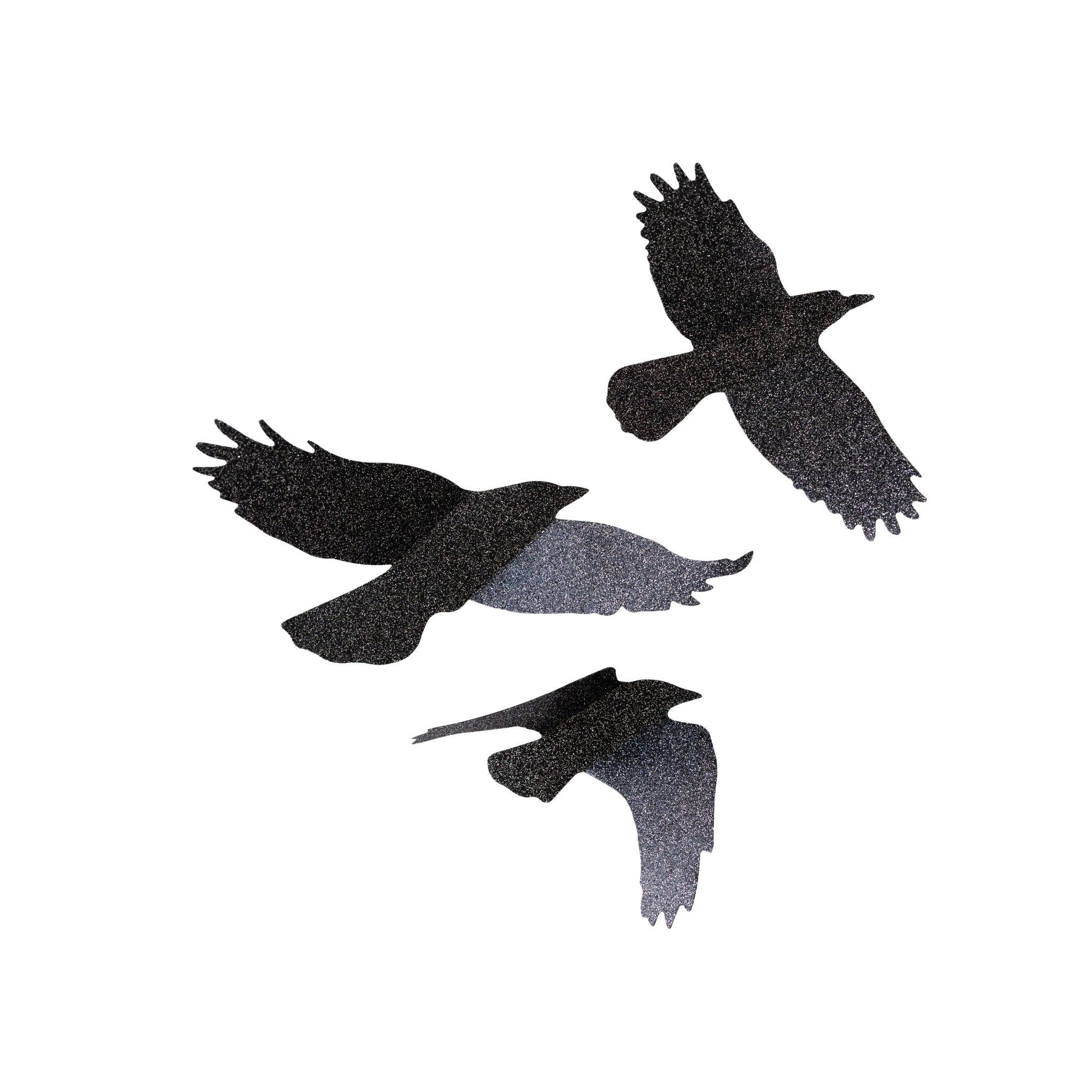 Mystical Flying Ravens Wall Décor