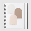 Arched Sticky Notes in Angora