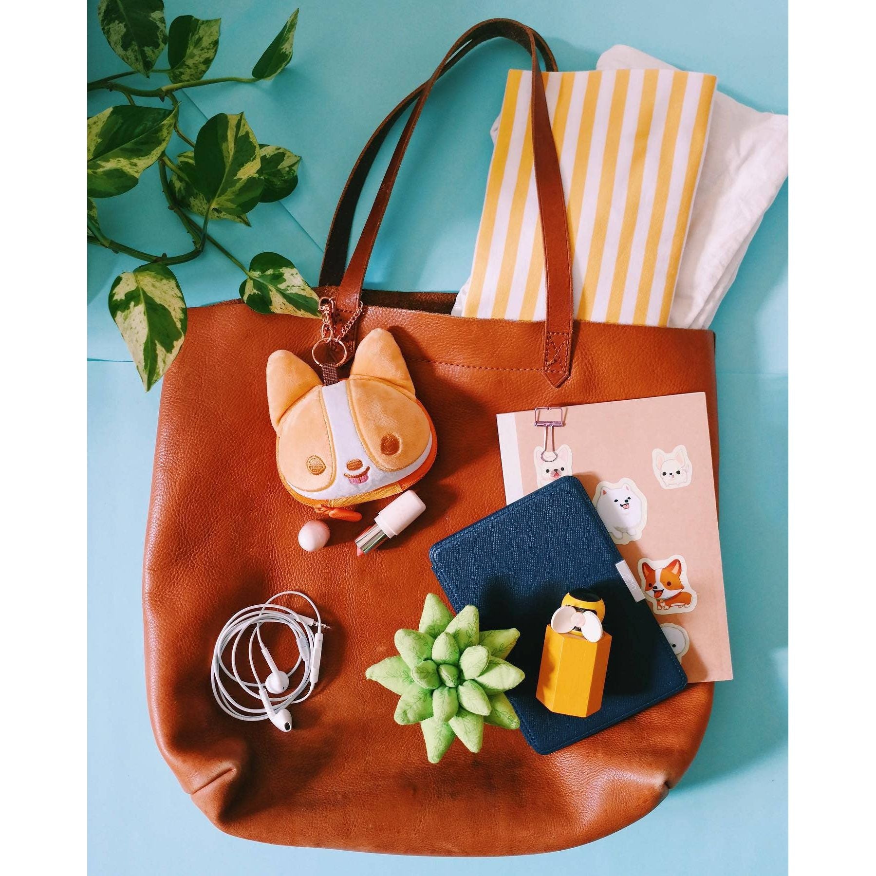 Super Fluffy Corgi Accessories Bag