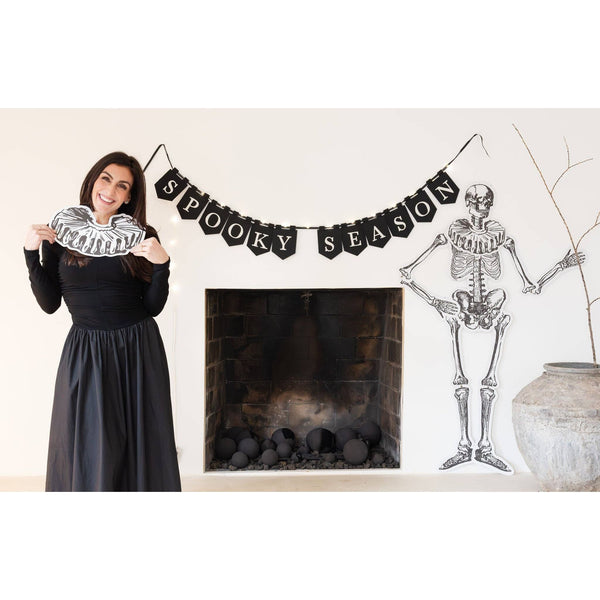 Dancing Large Scale Paper Skeletons