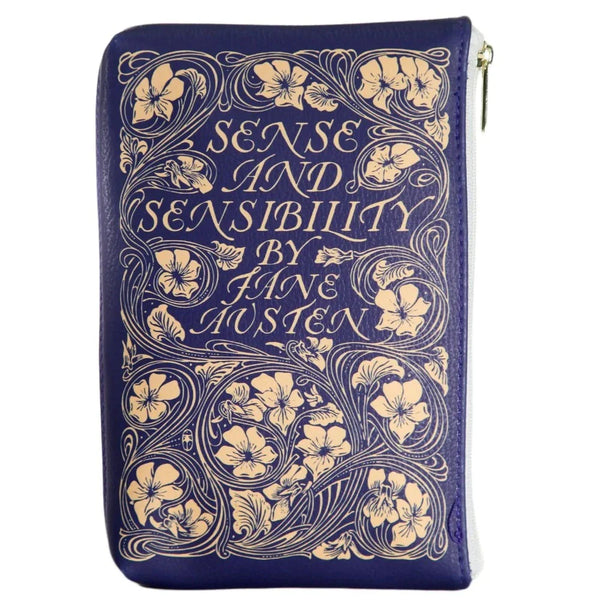 Sense and Sensibility Book Art Zipper Pouch