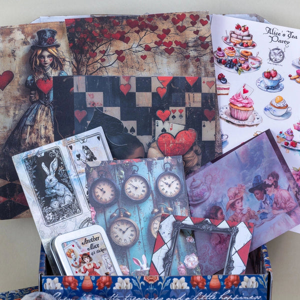 Alice Stationery & Craft Box