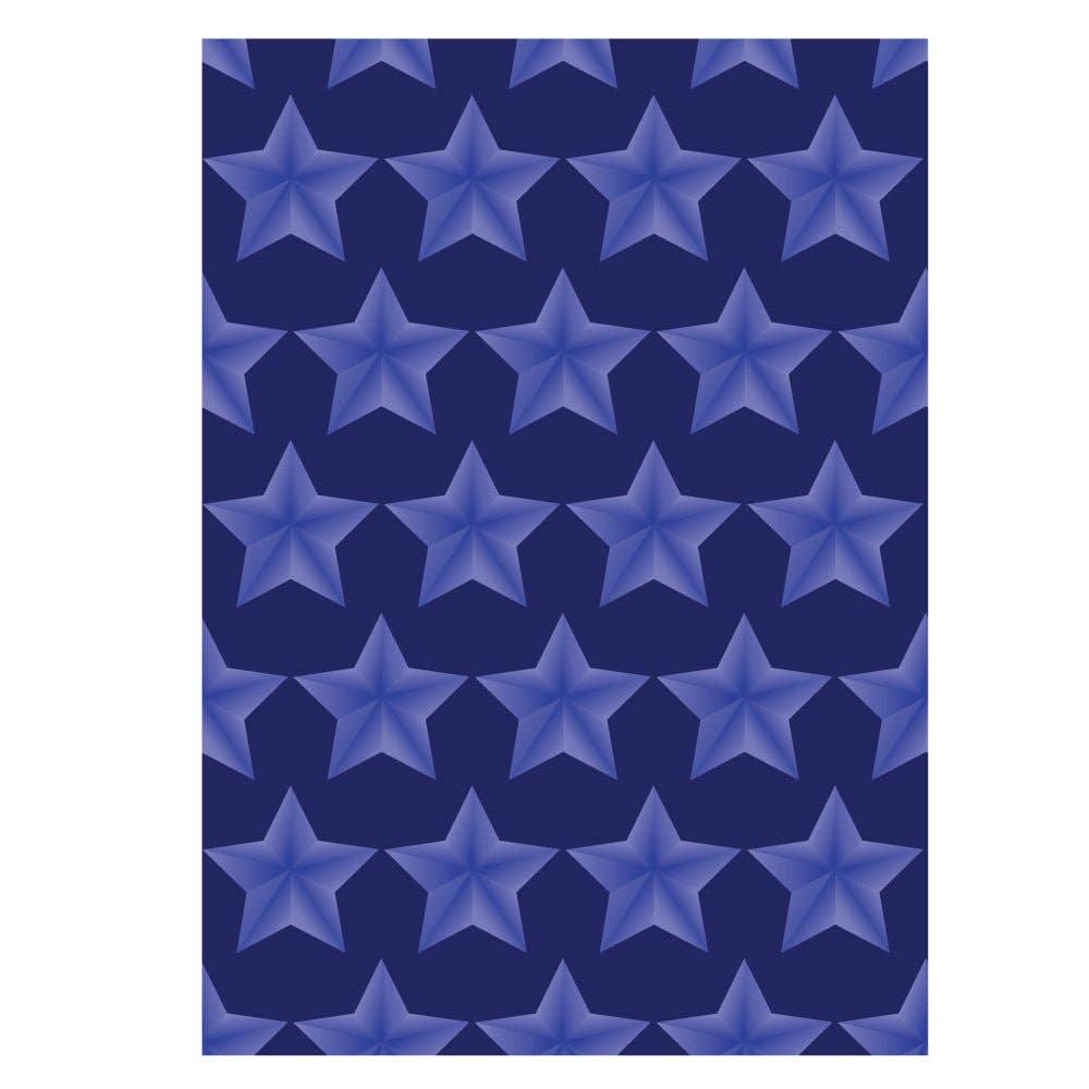 Star Spangled 3D A7 Embossing Folder