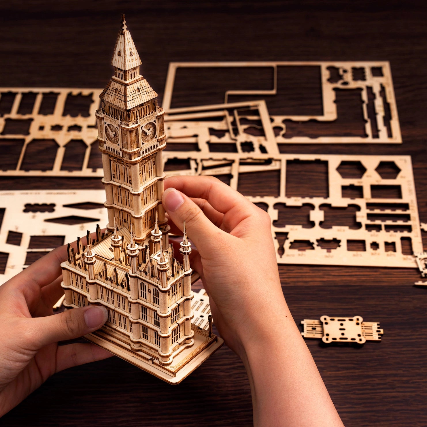 Big Ben Lighted 3D Wooden Puzzle