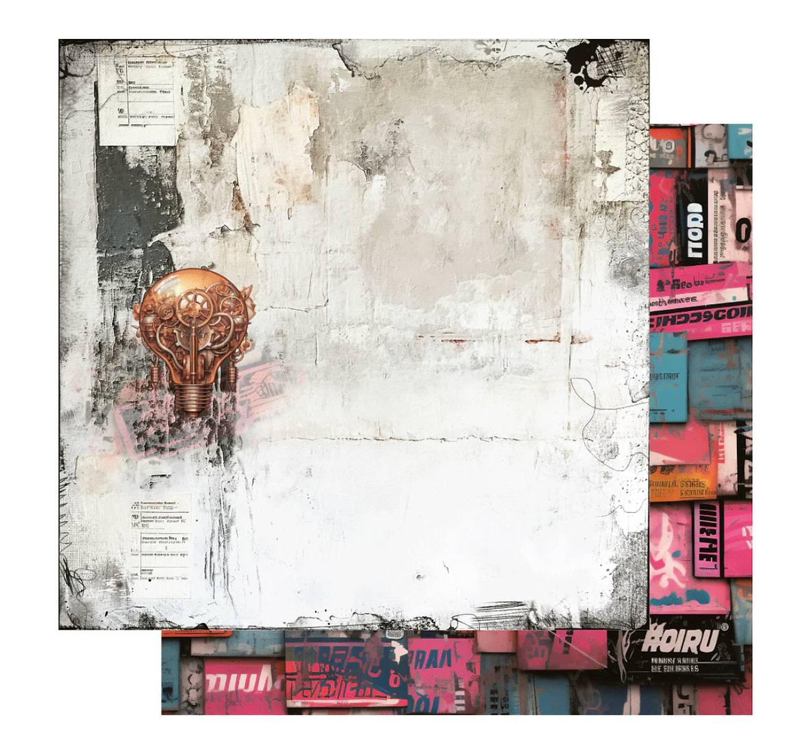 Steampunk Graffiti 12x12 Collection Pack