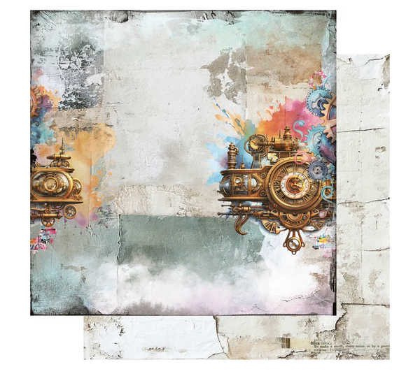 Steampunk Graffiti 12x12 Collection Pack