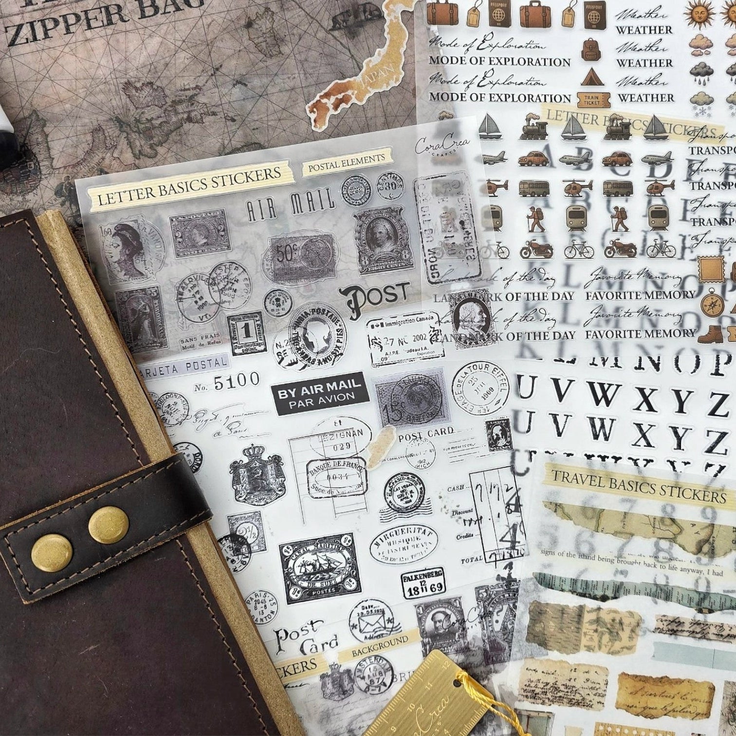 Travel Journal Stationery & Craft Kit