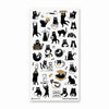 Black Cat Café Sticker Sheet