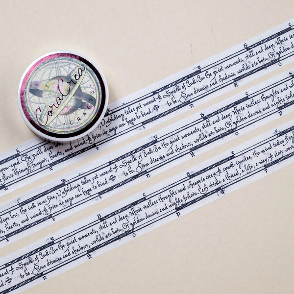The Writer Washi Tape