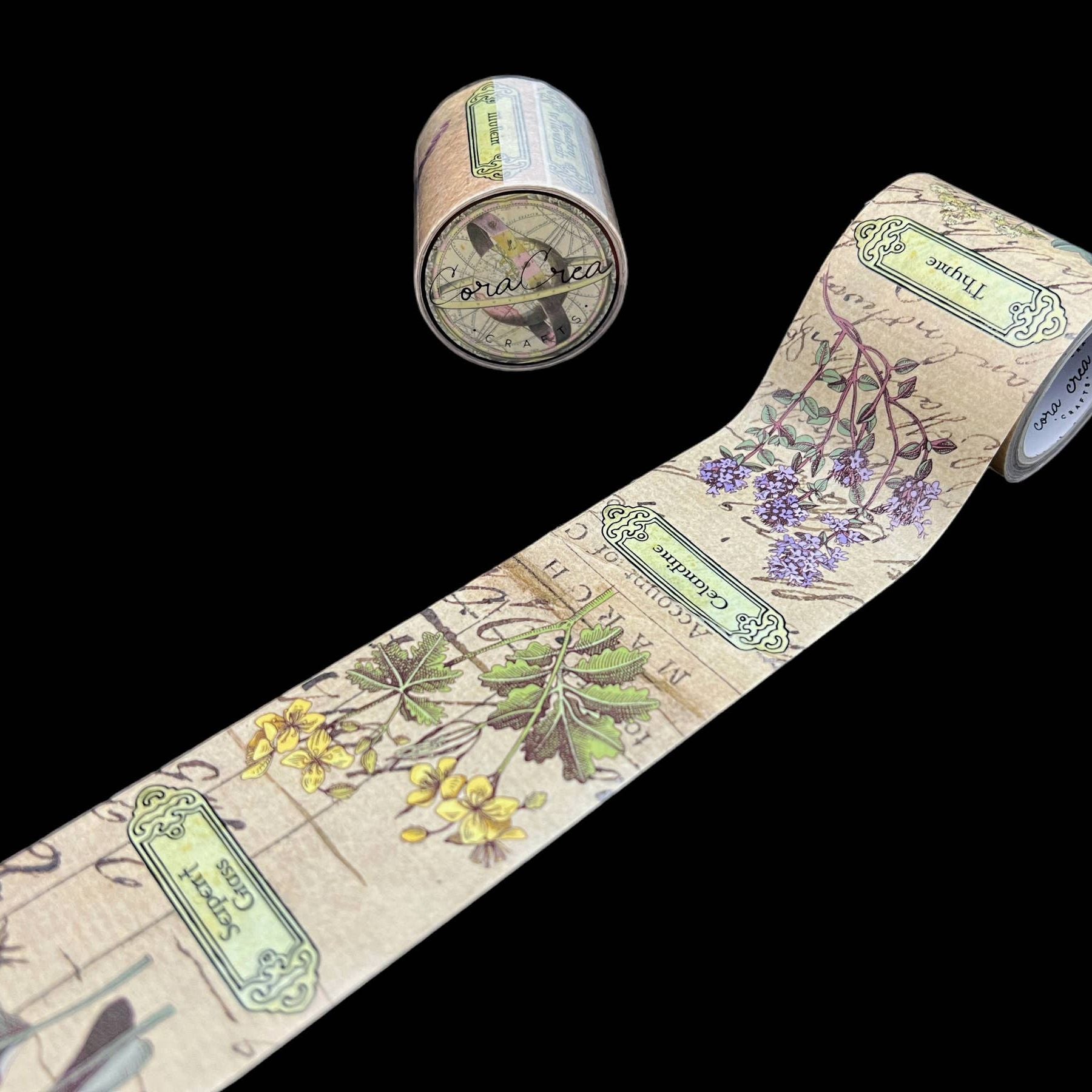 Apothecary Flower Washi Tape