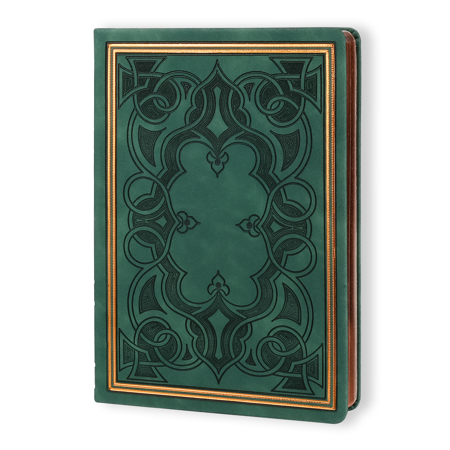 Green Antiqued Hardcover Journal