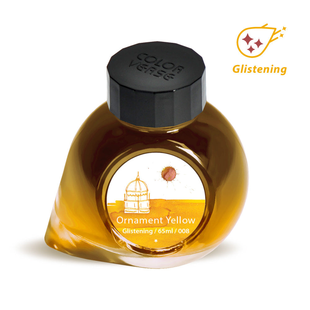 Ornament Yellow Fountain Pen Ink | Project Ink V1/008