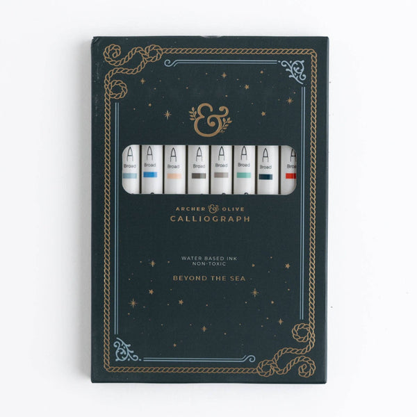 Beyond the Sea Calliograph 10 Pack