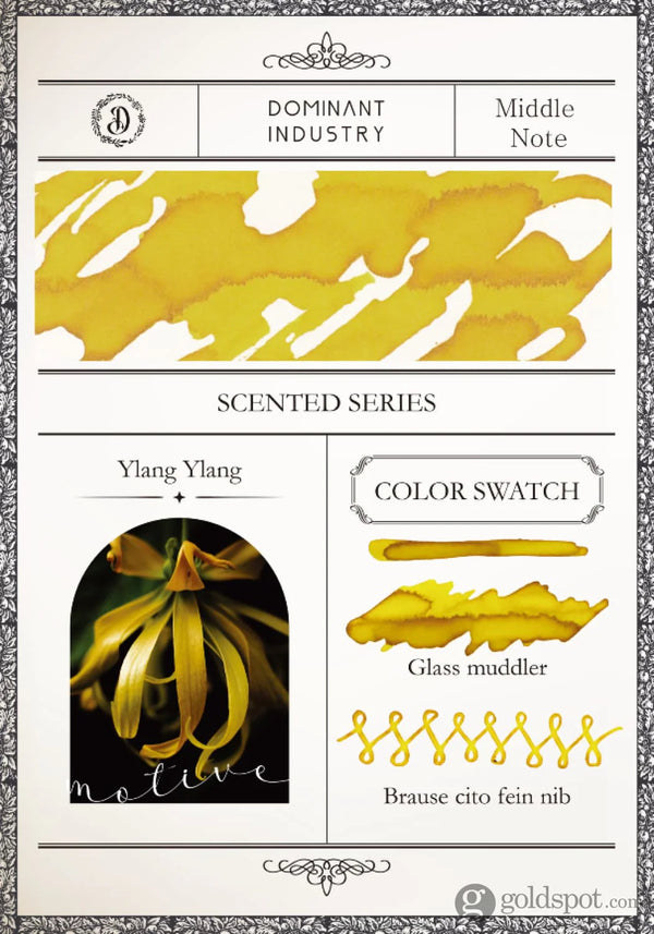 Ylang Ylang Fountain Pen Ink | Scented Series No. 02