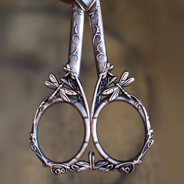 Dragonfly Scissors | Antique Copper