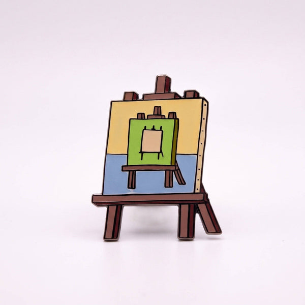 Self Portrait Enamel Pin