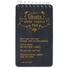 Ghosts Were People Spiral Pocket Notepad