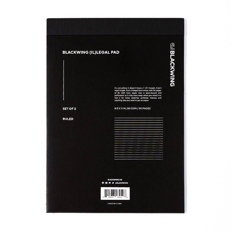 Blackwing A4 Legal Pad Set