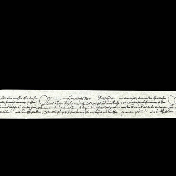 Vintage Text Washi Tape