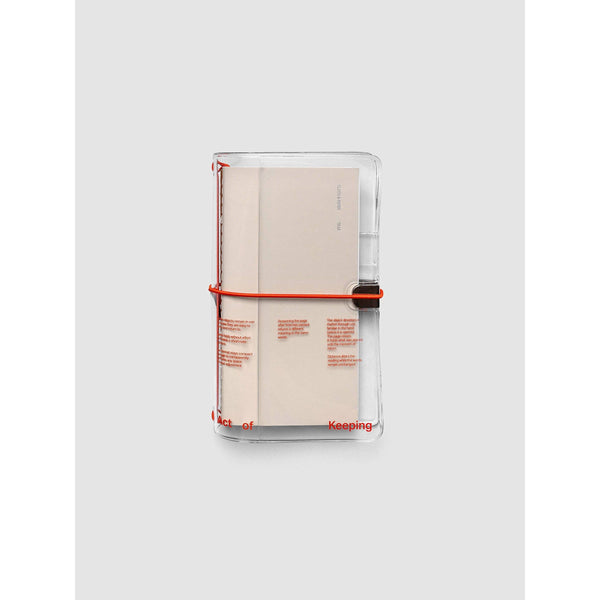 {coming soon!} Act of Keeping Clear Vinyl Travel Notebook Cover