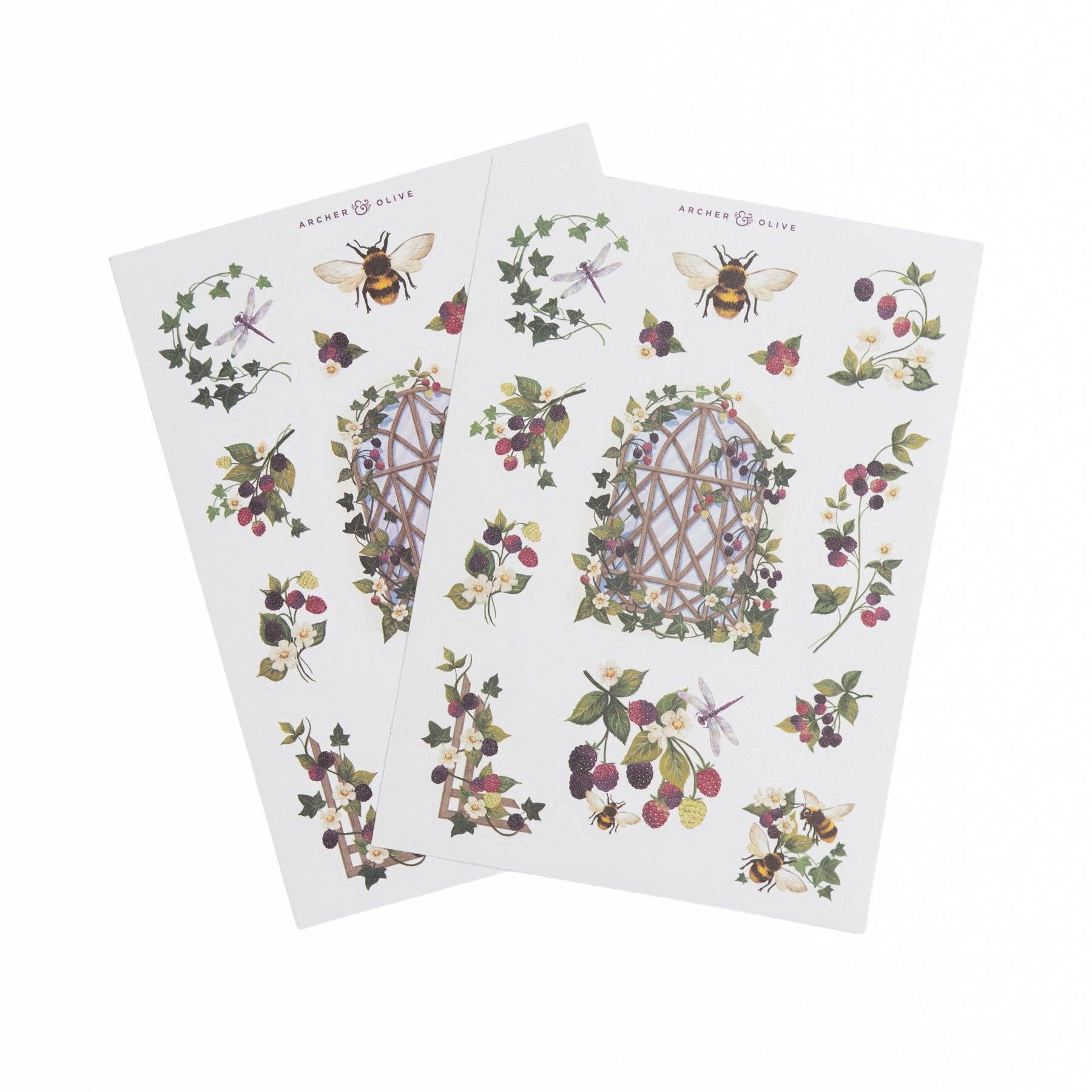 Berries & Vines Sticker Sheets