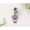 <OOS> Moon Hanging Baby Bat Enamel Pin