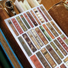 Gilded Books Sticker Sheet | @astralrequin