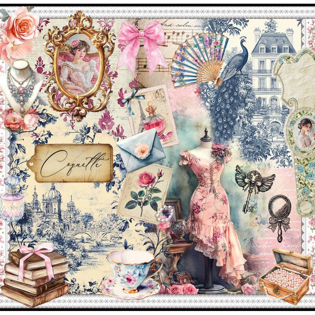 Coquette Craft & Stationery Box