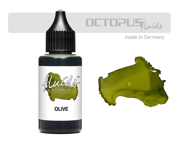 Olive Alcohol Ink
