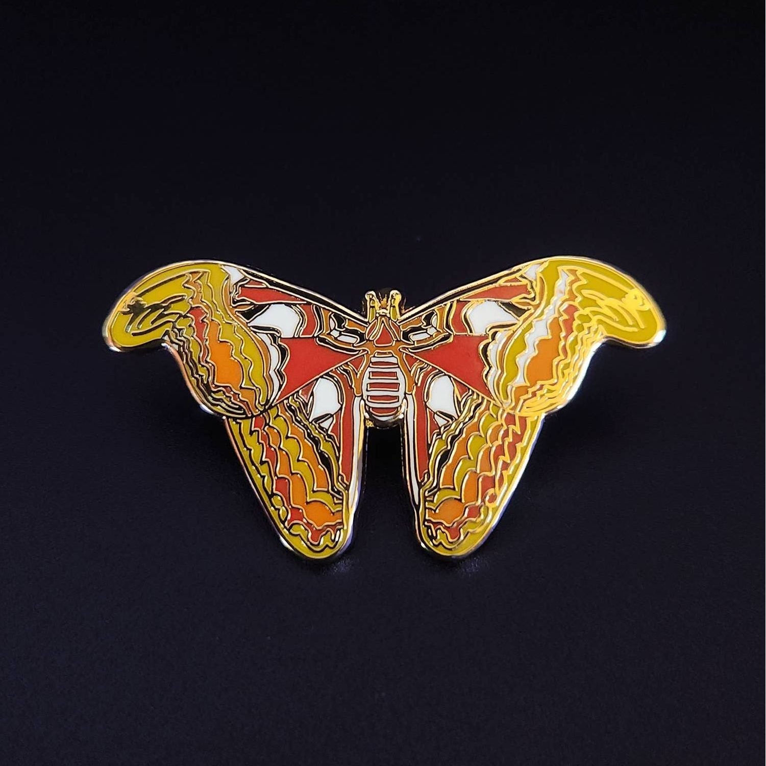 Zodiac Butterfly and Moth Enamel Pin Collection