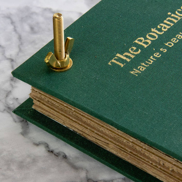 {coming soon: mid-December} The Botanical Flower Press w/ Linen Cover & Gold Foil