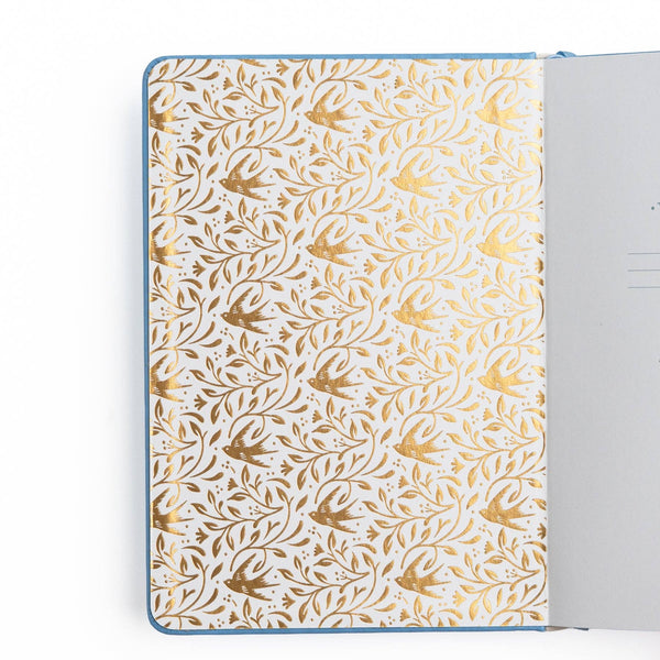 Songbird in Warm Gray Letter Size Heirloom Journal