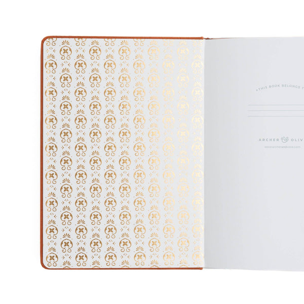 Chrysanthemum B6 Dot Grid Notebook