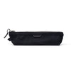 Black Canvas Zippered Pencil Pouch