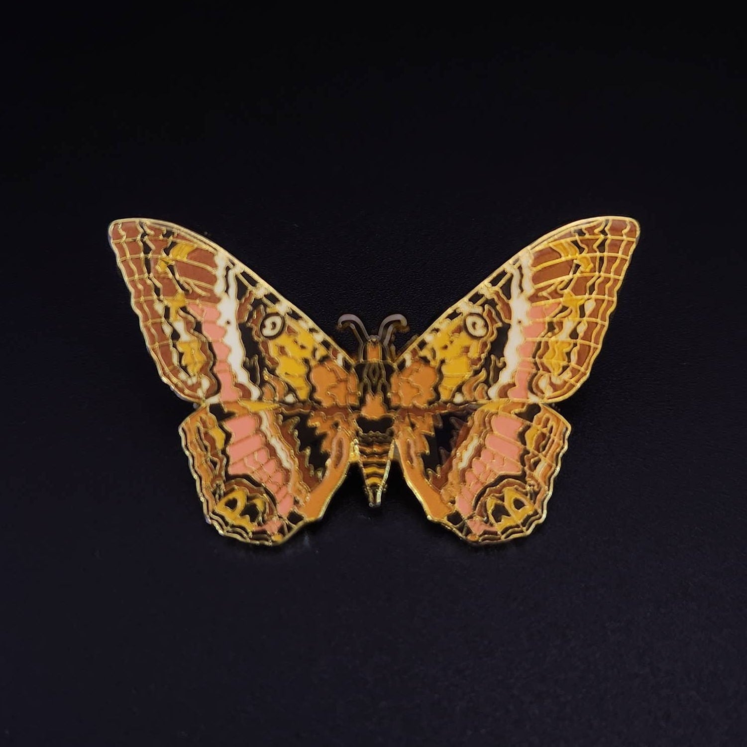 Zodiac Butterfly and Moth Enamel Pin Collection