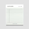 Task Transparent Sticky Note