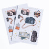 Vintage Camera Sticker Sheets