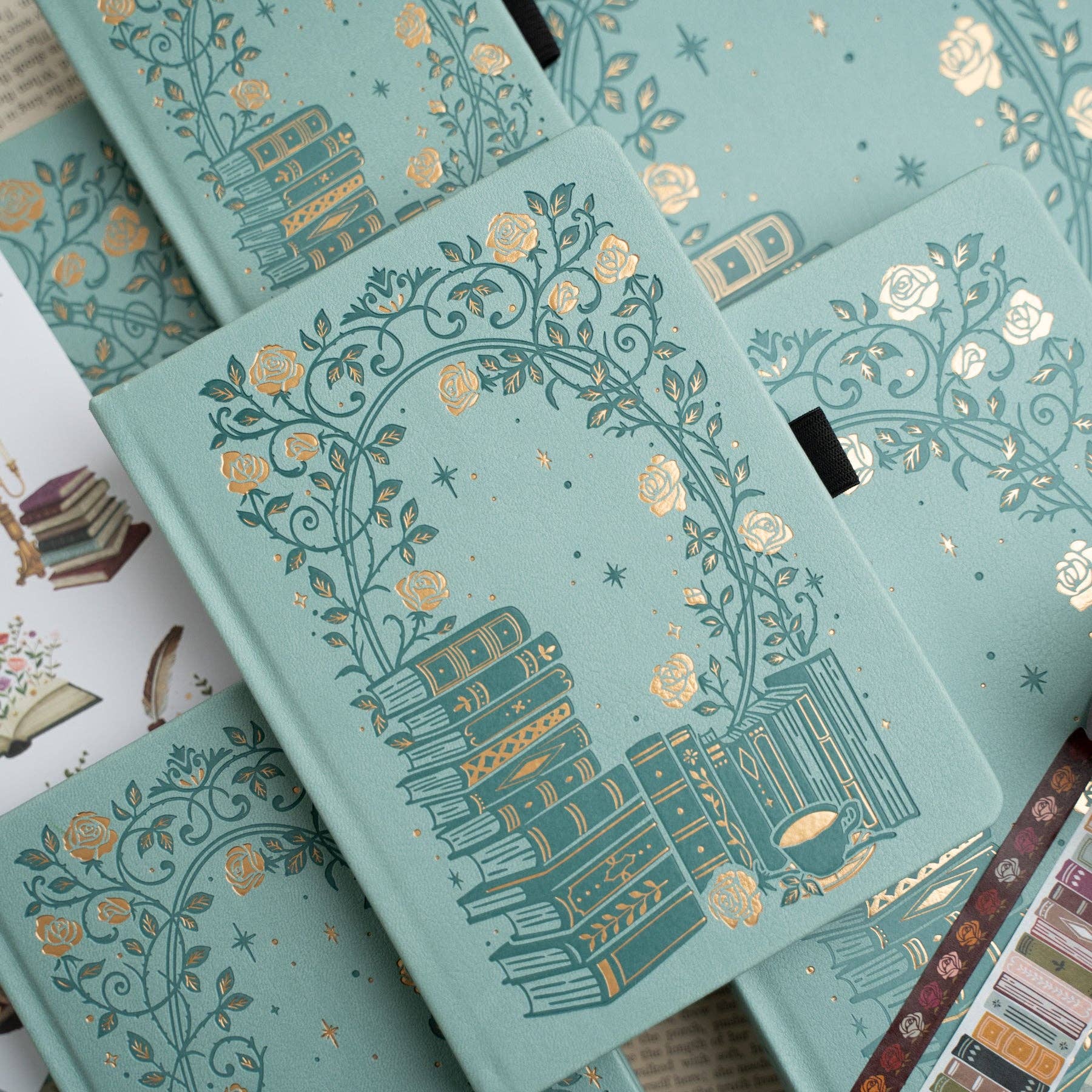 Books of Beauty A5 Reading Journal