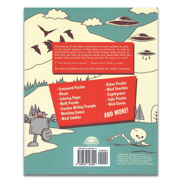 Adventures in the Abyss Activity Book