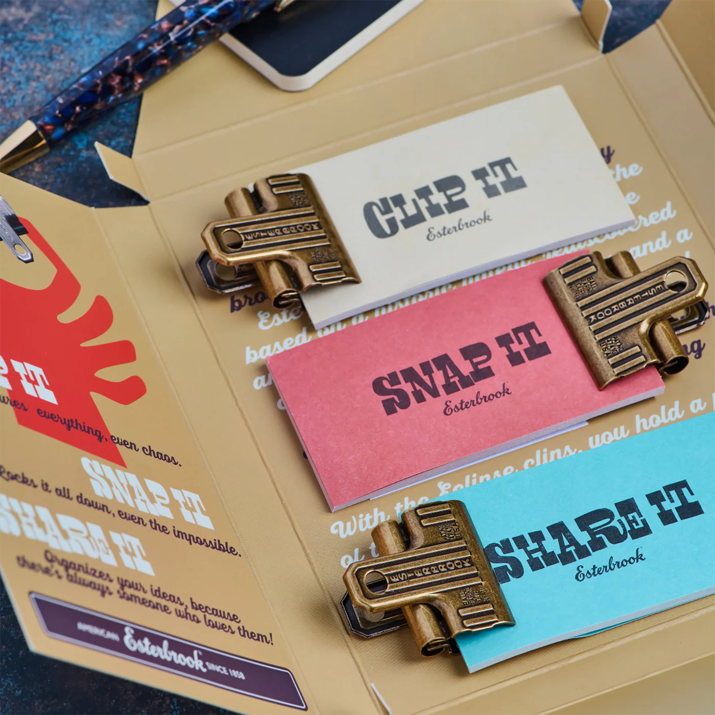 Esterbrook Eclipse Clip Set (3-Piece Set)