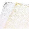 Cosmic Shimmer Gilded to Grunge Damask & Script Cardstock