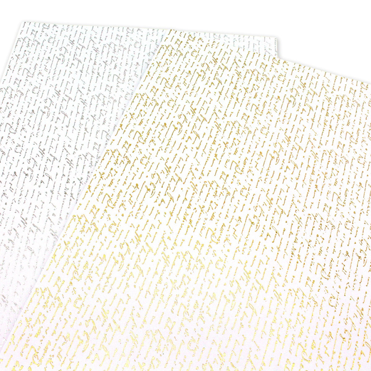 Cosmic Shimmer Gilded to Grunge Damask & Script Cardstock