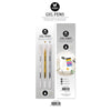 SL Gel Pens White, Gold and Silver 0.6mm Essentials 8x154x9mm 3 Pieces