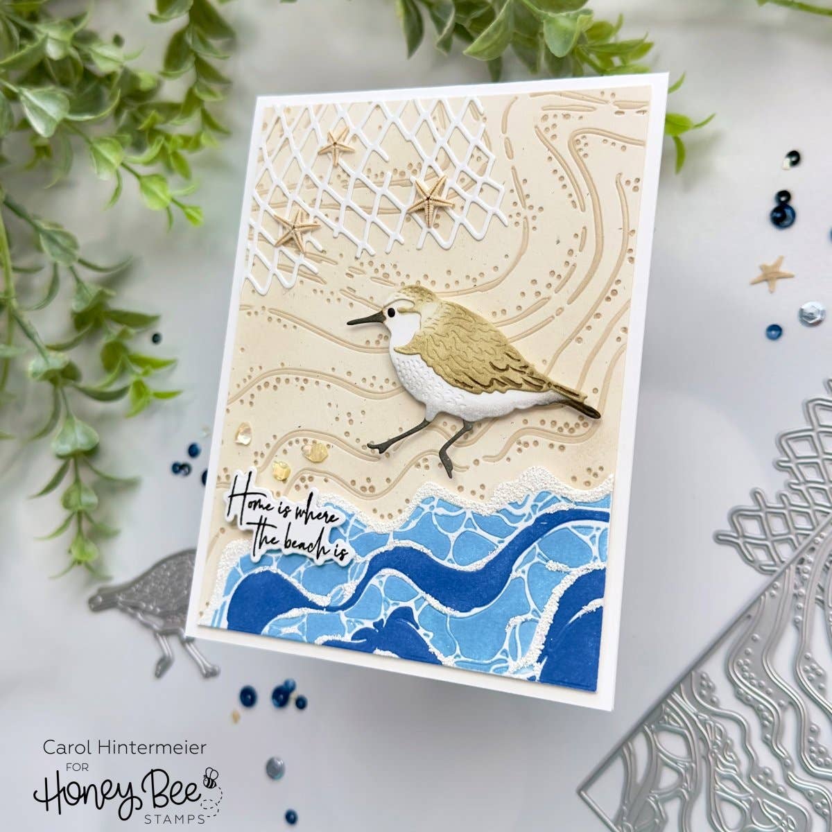 Beach Break A2 Cover Plate Die Set