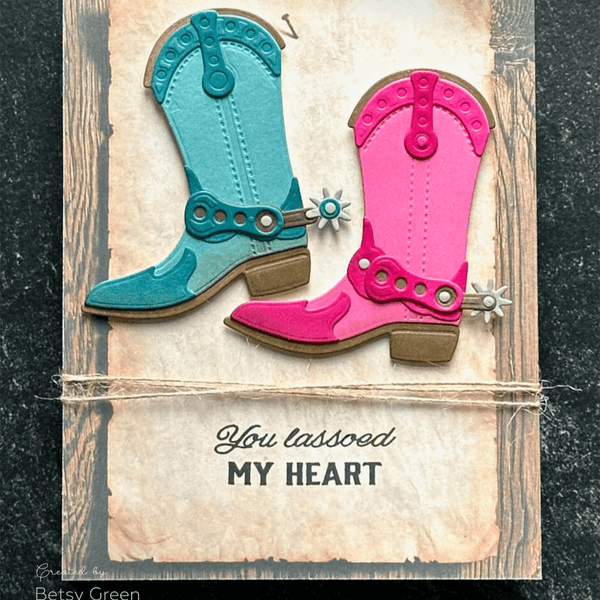 Saddle Up 6x8 Clear Stamp Set