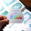 Not the Same Shade! Holographic Vinyl Sticker