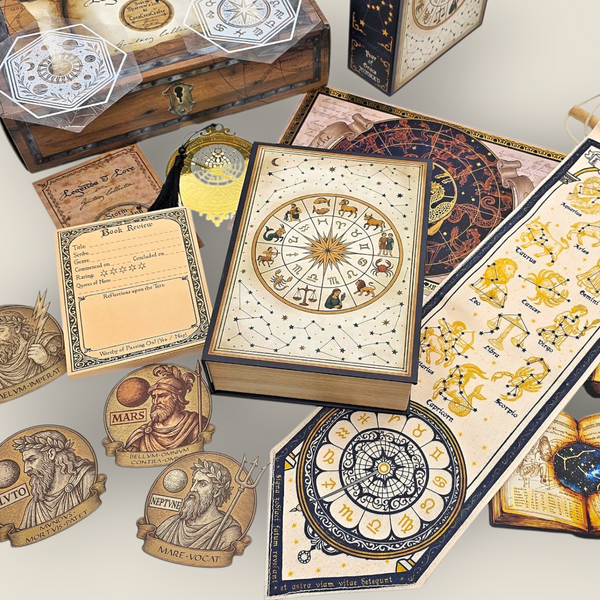 {coming soon!} Legends & Lore: An Astronomer's Legacy Stationery & Craft Box