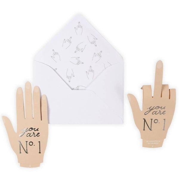 Number One Interactive Greeting Card